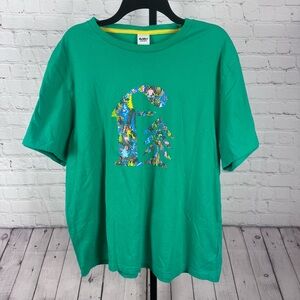 Bonobos Fielder Green Graphic Short Sleeve T-Shirt Size XL